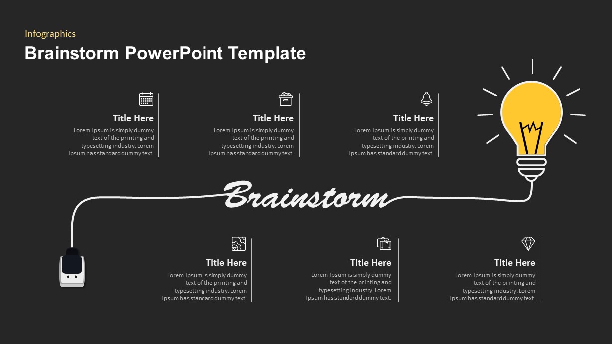 Idea Generation PowerPoint Template | Slidebazaar