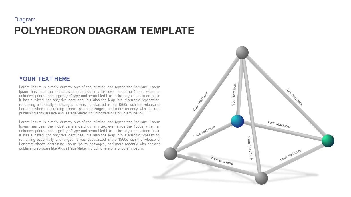 Polyhedron Diagram for PowerPoint