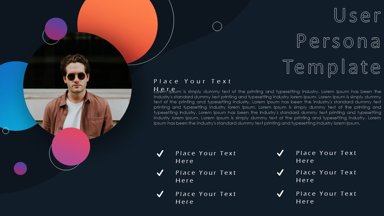 user persona template powerpoint free download