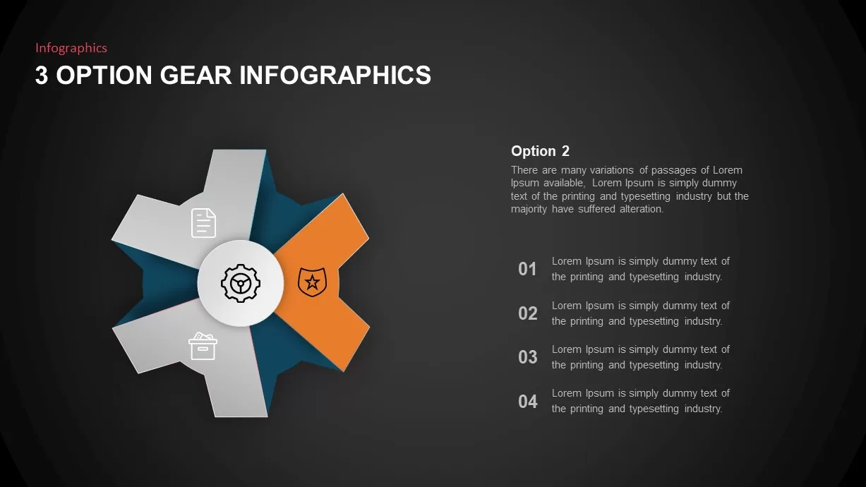 gear PowerPoint template