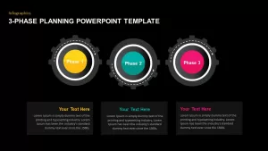 3-Phase Planning Timeline Design for PowerPoint