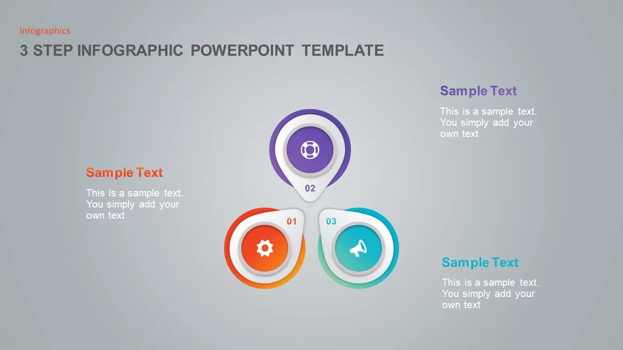 3 Step PowerPoint Template