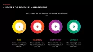 4 levers Revenue Management Ppt Template