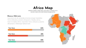 Africa Map PowerPoint Template