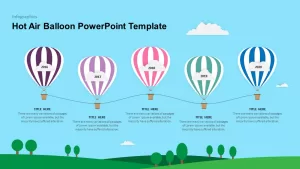 Air Balloon PowerPoint Template