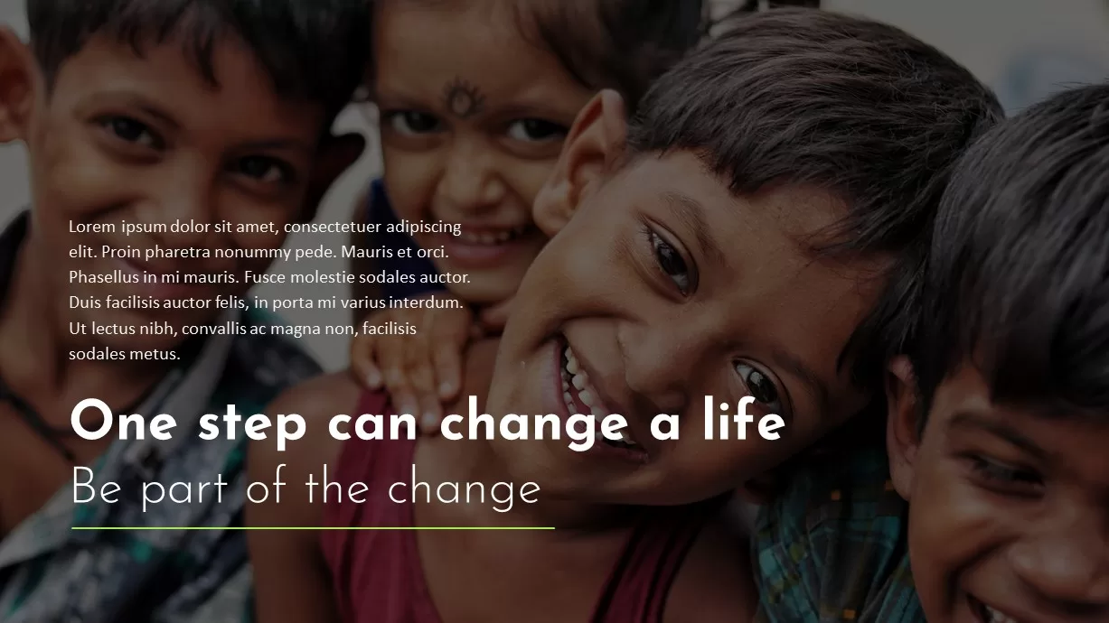 Charity PowerPoint Template