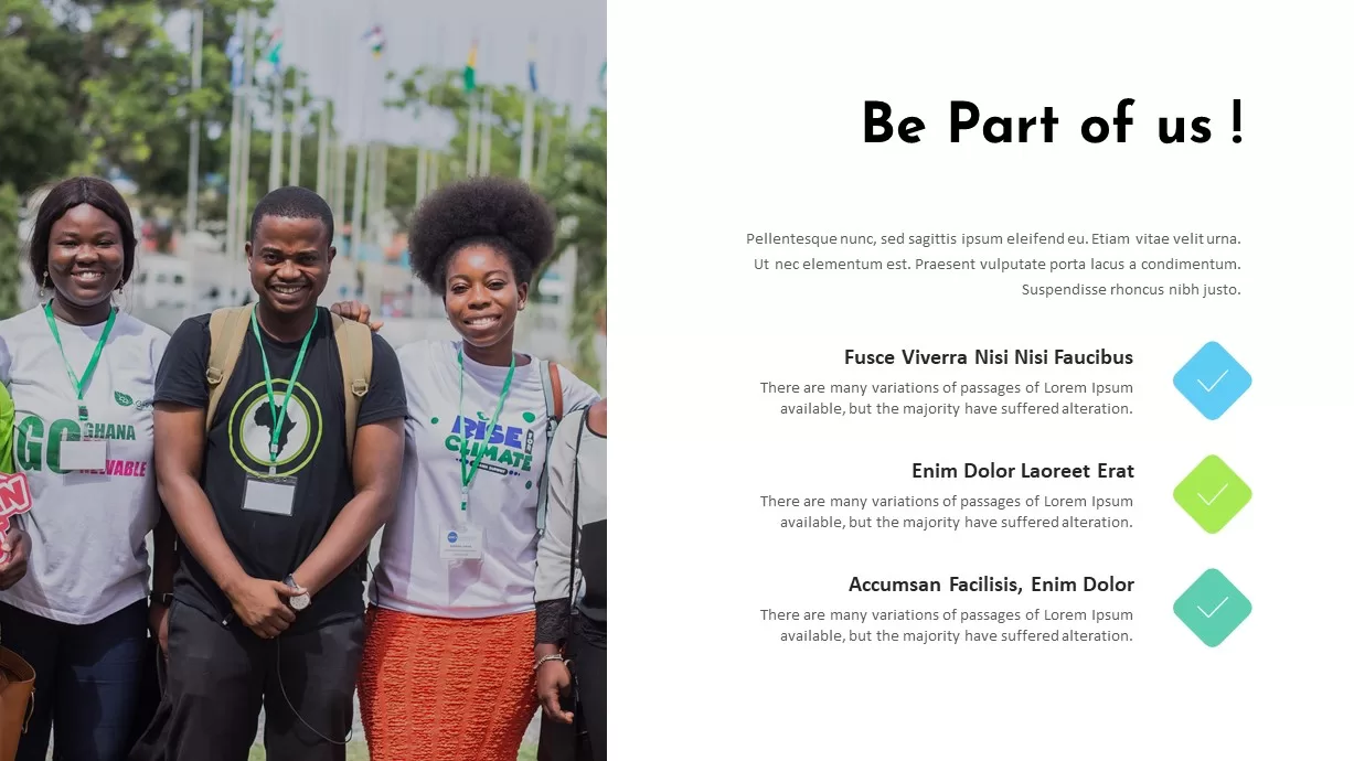 Charity PowerPoint Template Be Part of Us