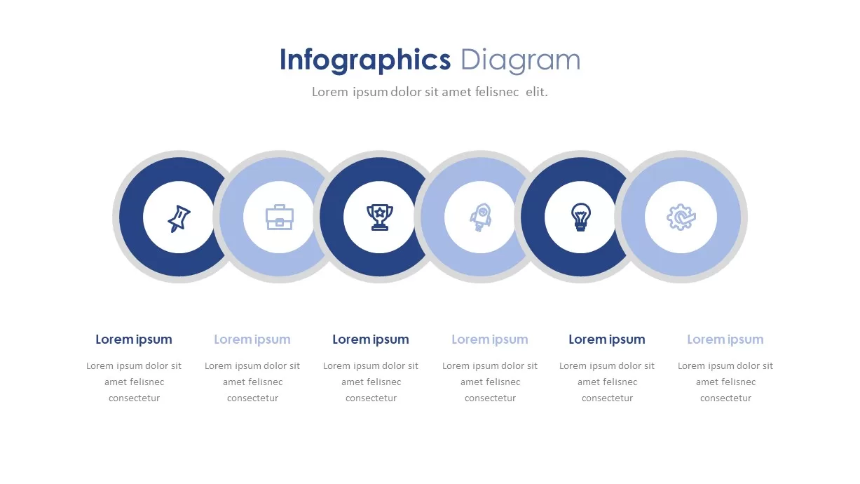 Company Profile Infographic Diagram PowerPoint Template
