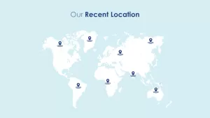Company Profile Locatioin PowerPoint Template