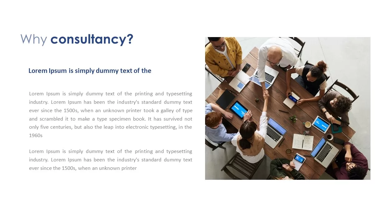 Company Profile Ppt Deck Template