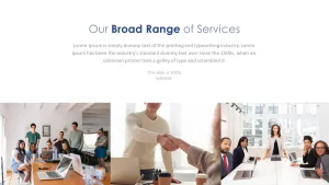 Company Profile Services PowerPoint Template
