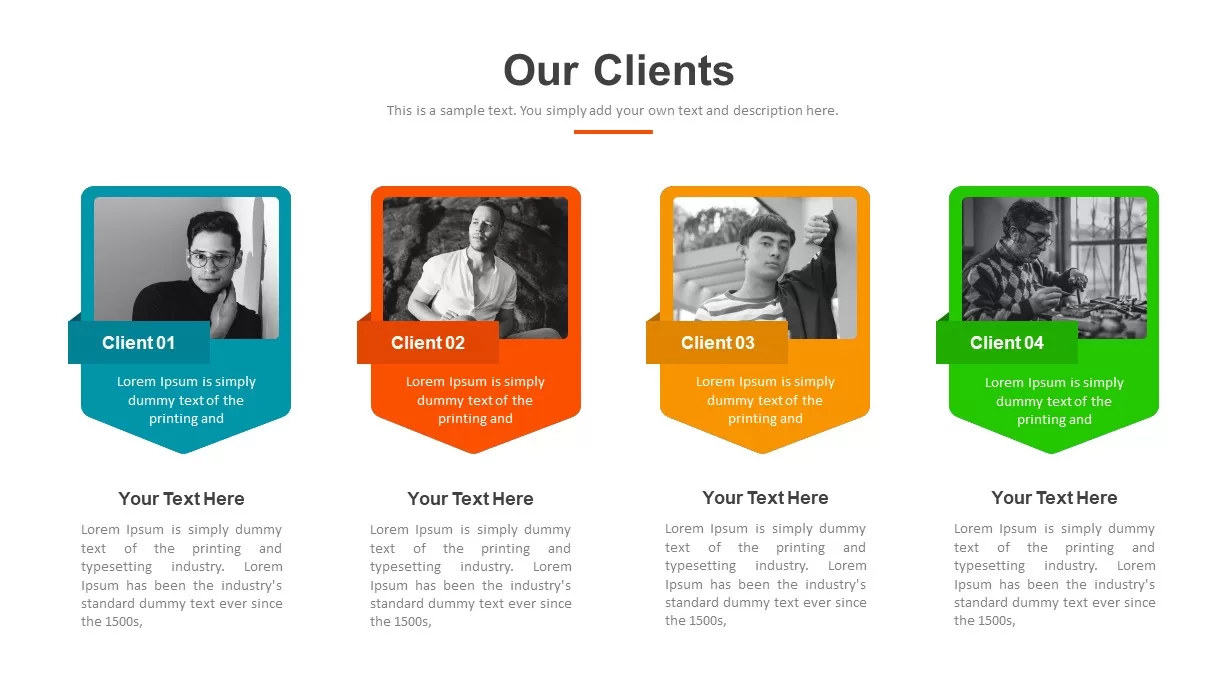 Digital Marketing Clients PowerPoint Template