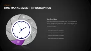 Infographic Time Management Template for PowerPoint