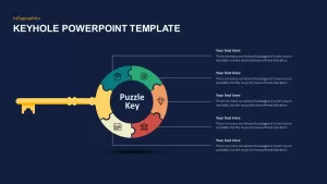 Keyhole Puzzle Template