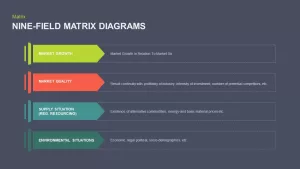 Nine Field Matrix Ppt Model