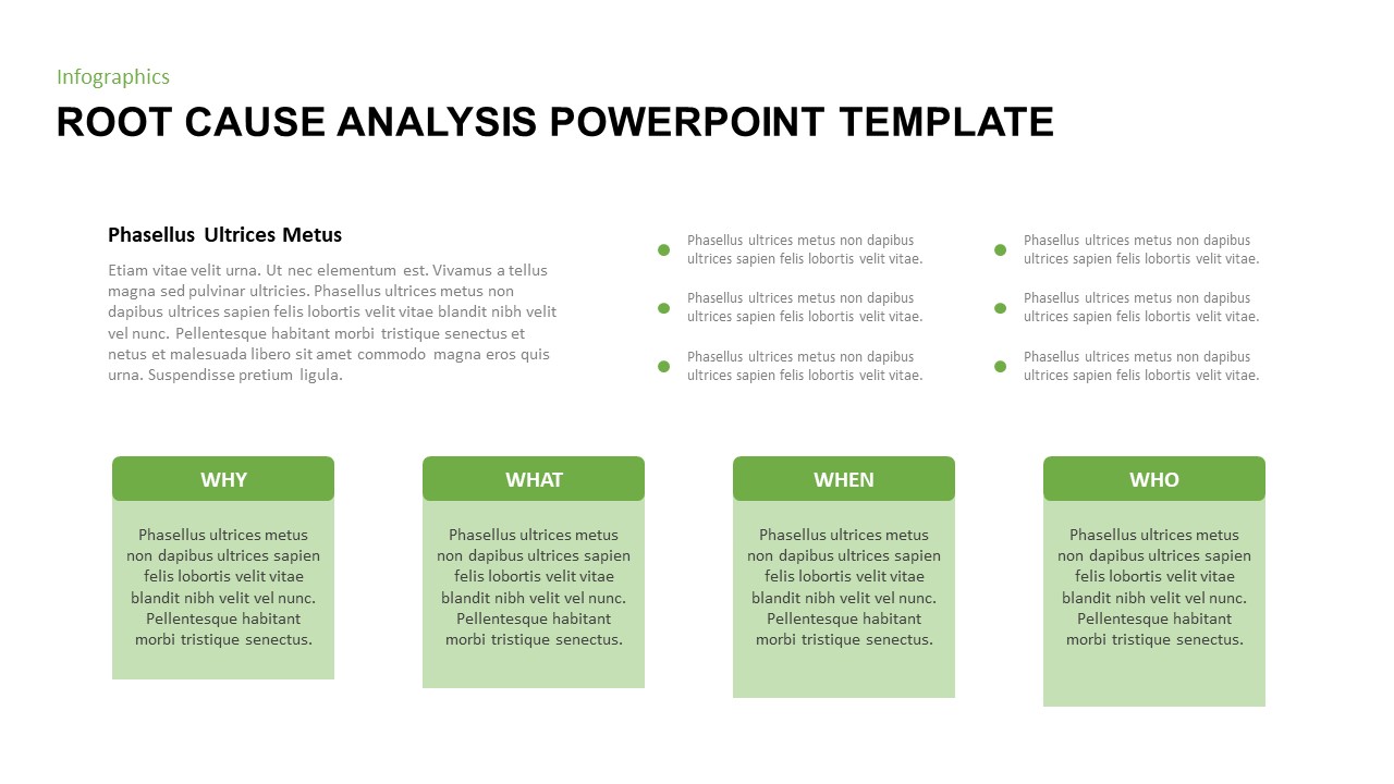 Root Cause Analysis PowerPoint Template  Slidebazaar For Root Cause Analysis Template Powerpoint