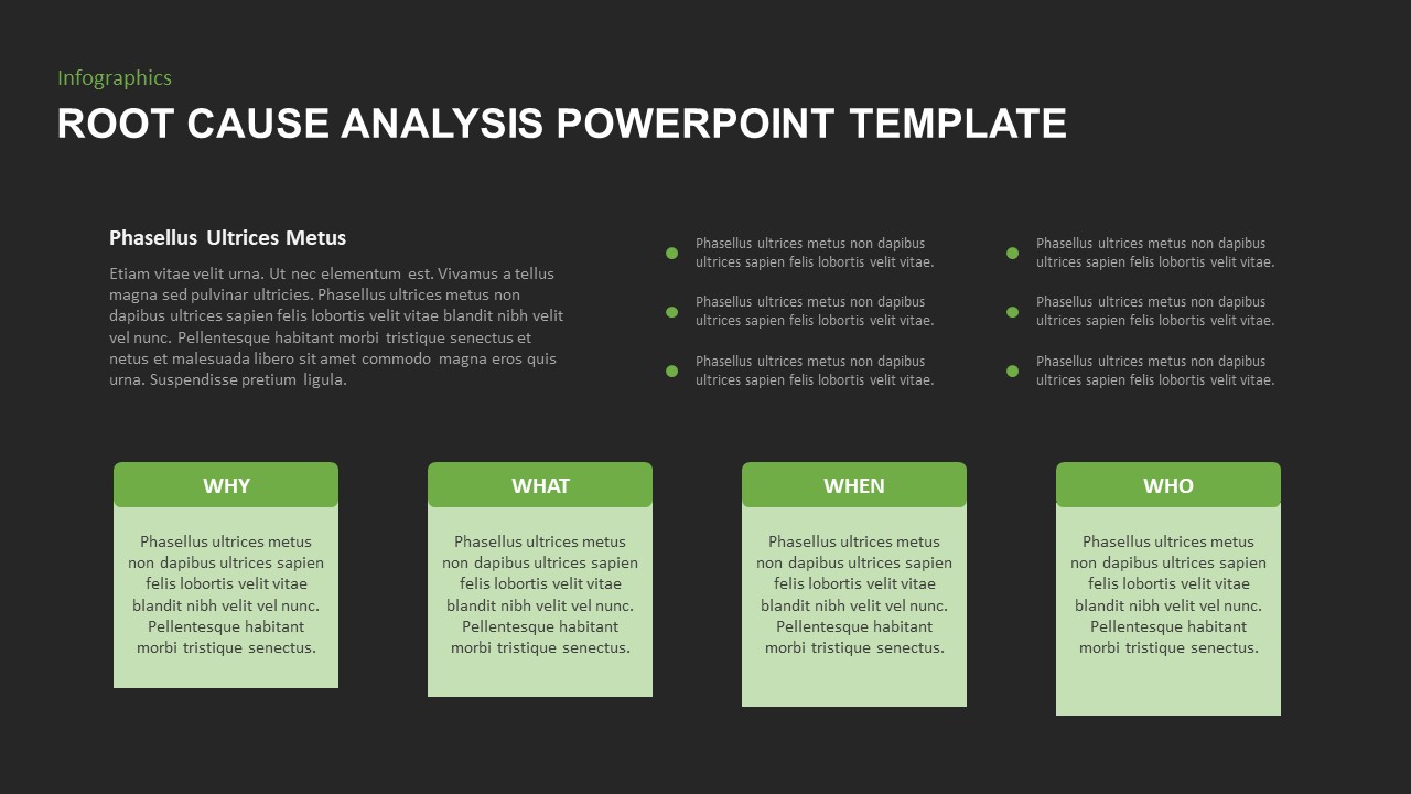 Root Cause Analysis PowerPoint Template  Slidebazaar For Root Cause Analysis Template Powerpoint