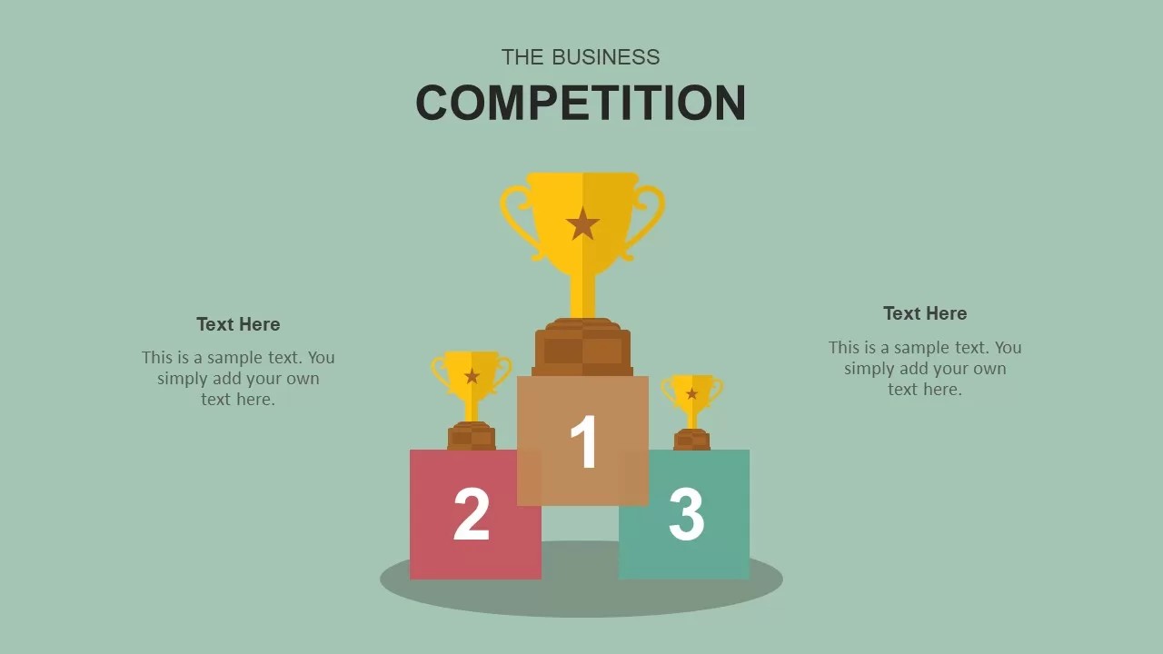 Simple Podium Shapes for PowerPoint