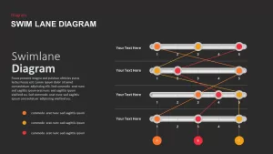 SwimLane Diagram Template for PowerPoint