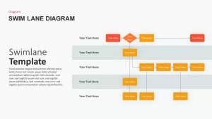 SwimLane Diagram for PowerPoint presentation slide