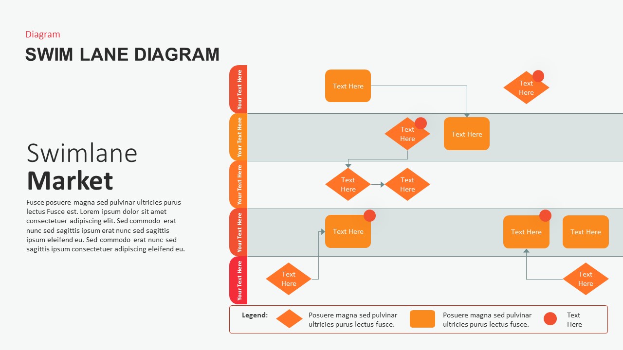 Powerpoint Swimlane Flowchart Template from slidebazaar.com