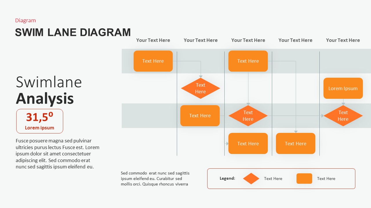 Swimlane Powerpoint Template Free Printable Templates