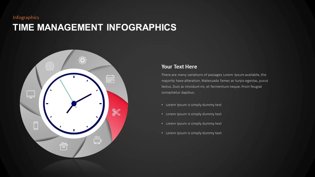 Time Management Template for Presentation