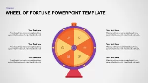 Wheel of Fortune PowerPoint Diagram