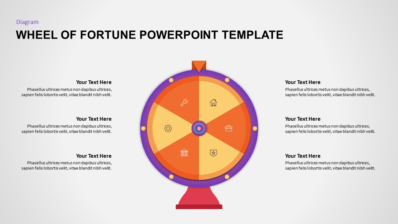 Wheel Of Fortune Powerpoint Template