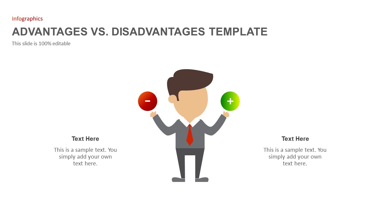 Advantages Disadvantages Powerpoint Template Slidebazaar