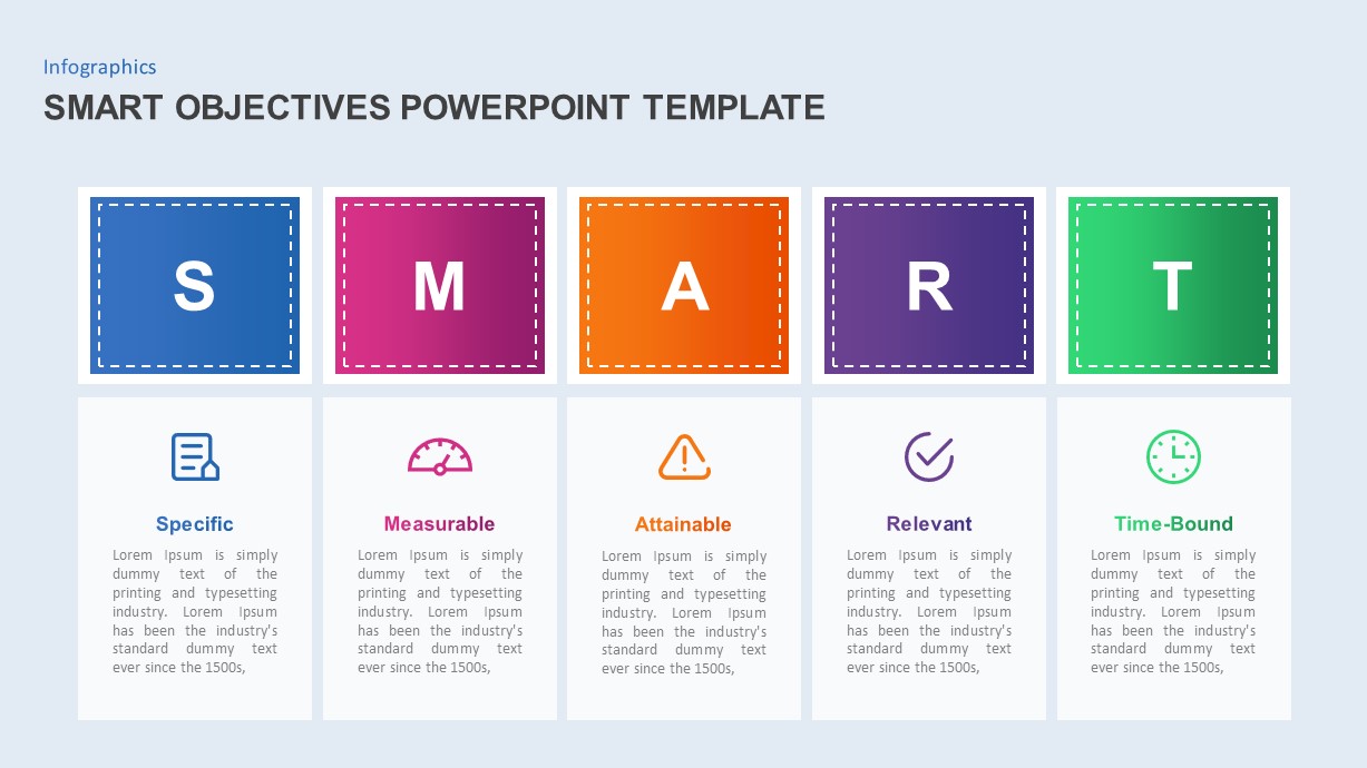 Smart Goals Powerpoint Template 9165