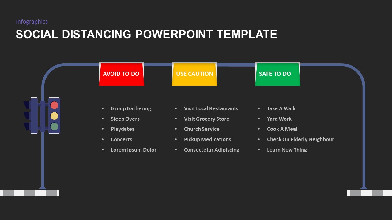 Social Distancing PowerPoint Template | Slidebazaar