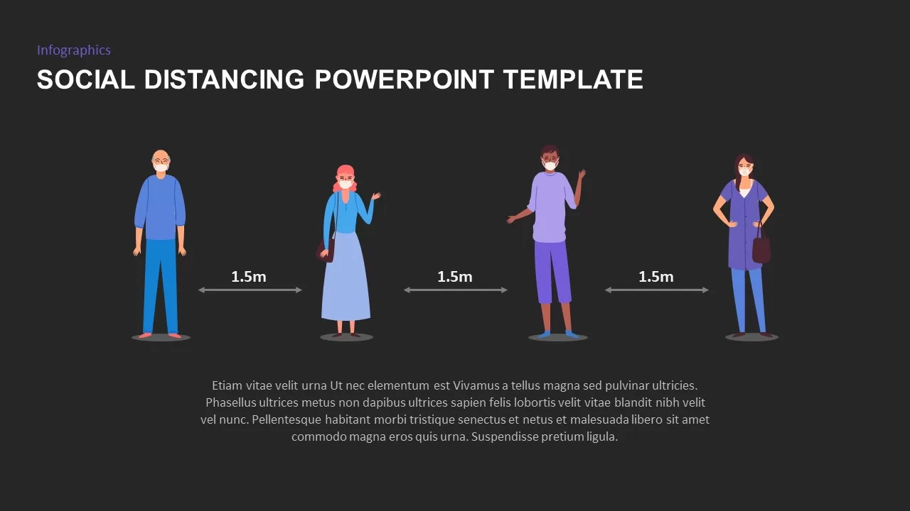 social distancing ppt template