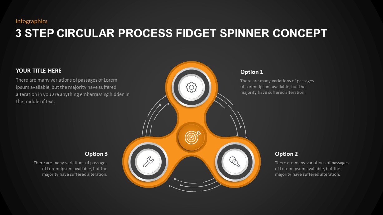 powerpoint spinner template