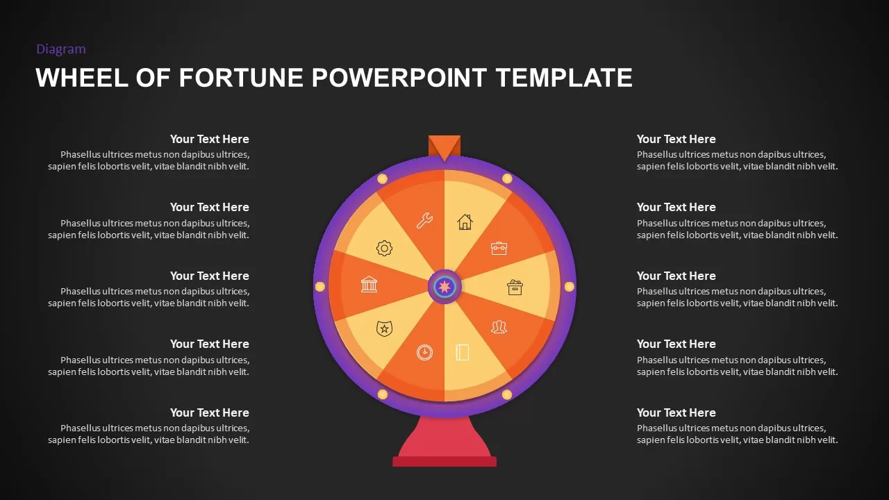 wheel of fortune presentation template