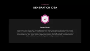 Idea generation PowerPoint