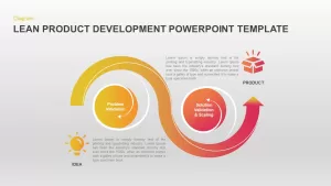 Lean Product Development Diagram for PowerPoint