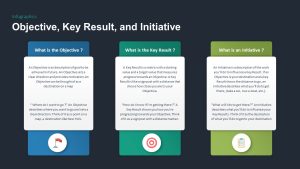 OKR PowerPoint Template objective