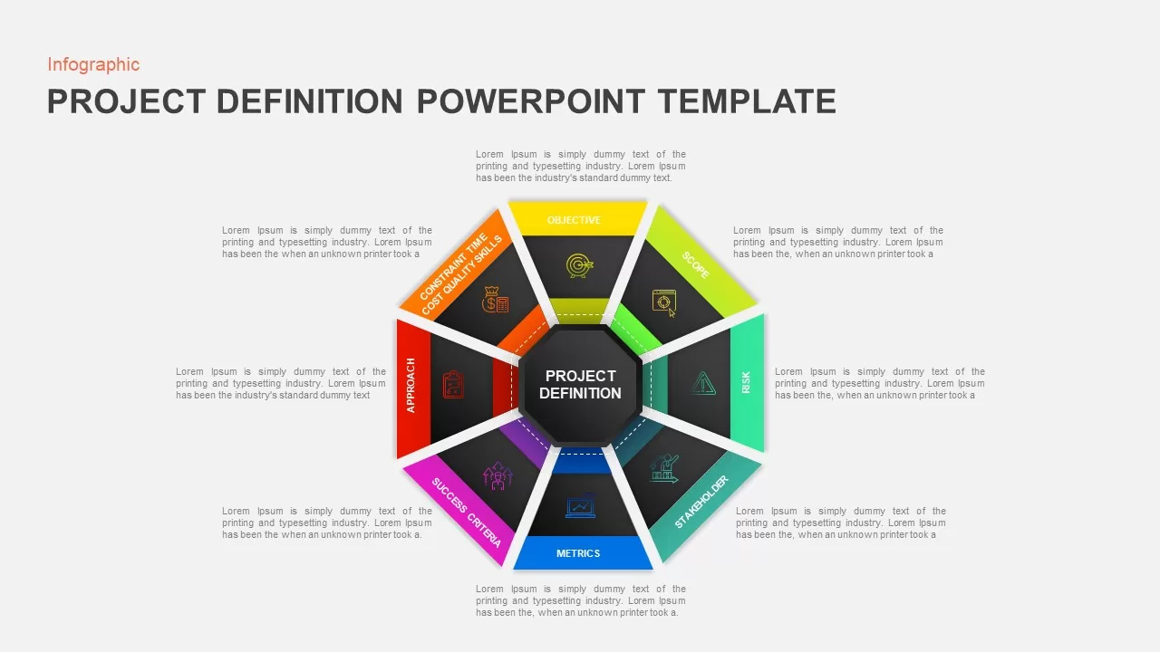 Project Definition Template for PowerPoint