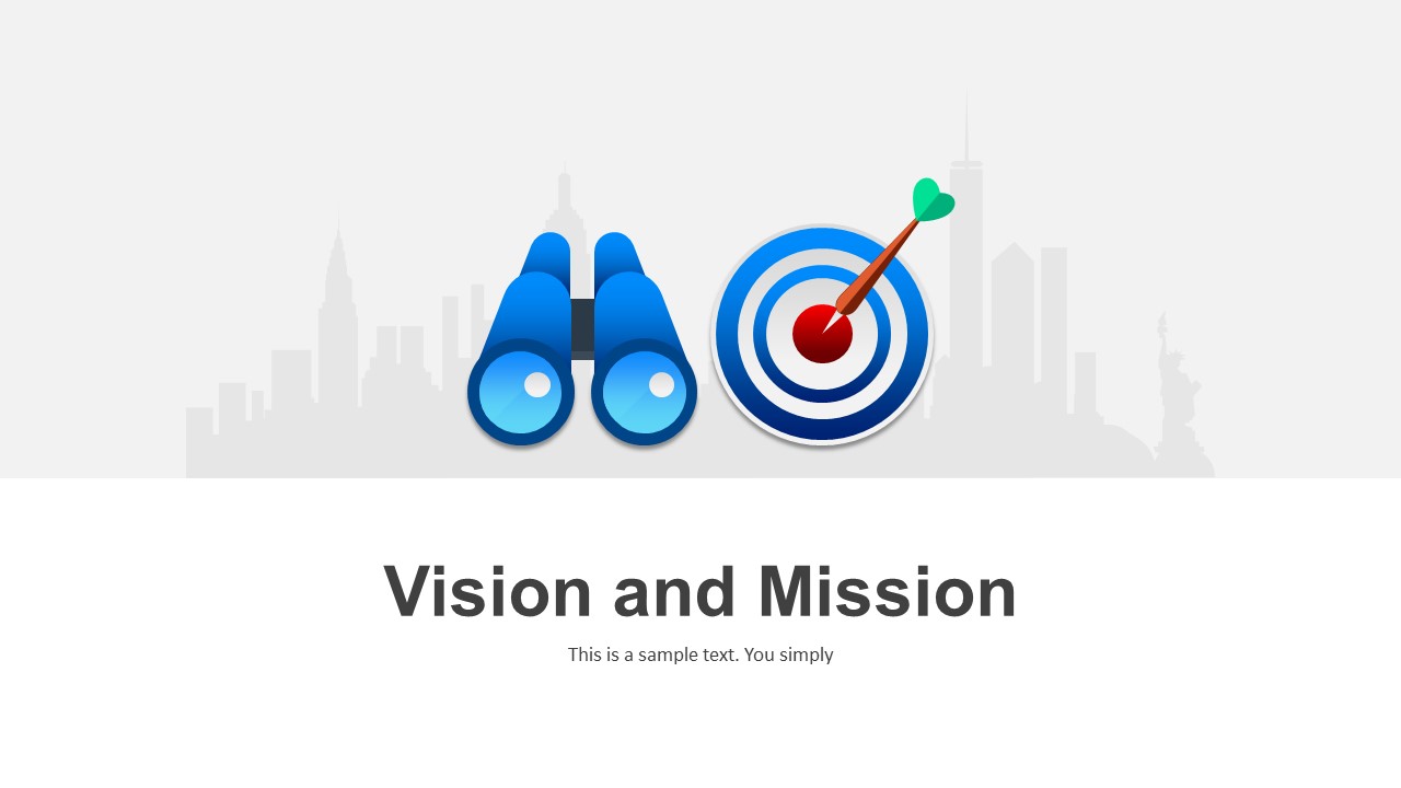 Vision and mission PowerPoint template