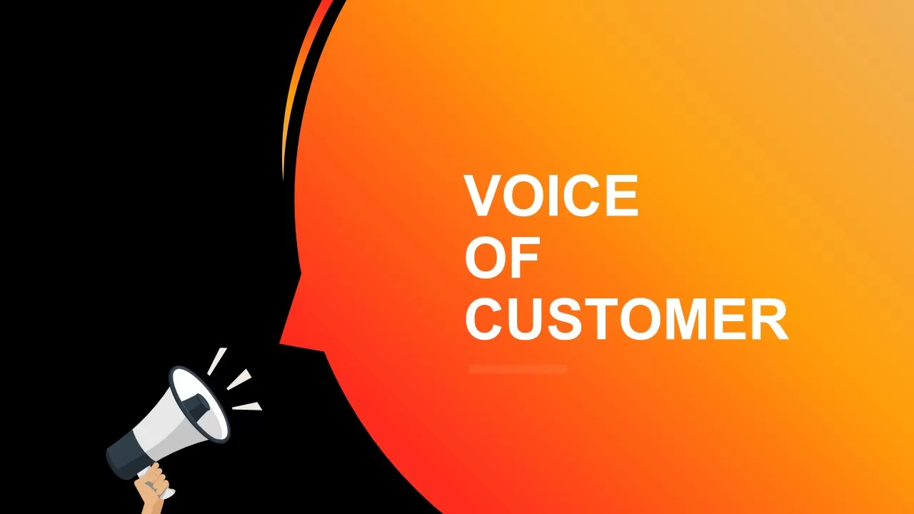 Voice of Customer PowerPoint Template