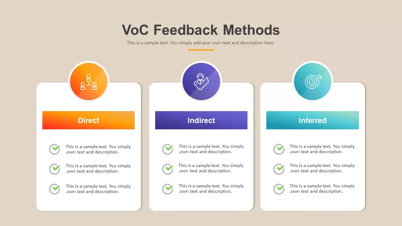 Voice of Customer PowerPoint Template