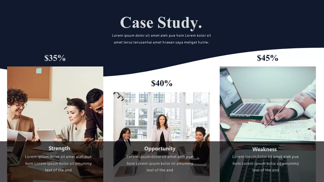 case study powerpoint template