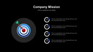 company mission powerpoint template