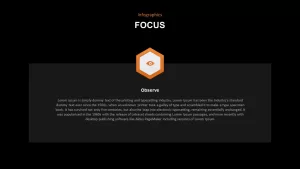 focus PowerPoint template