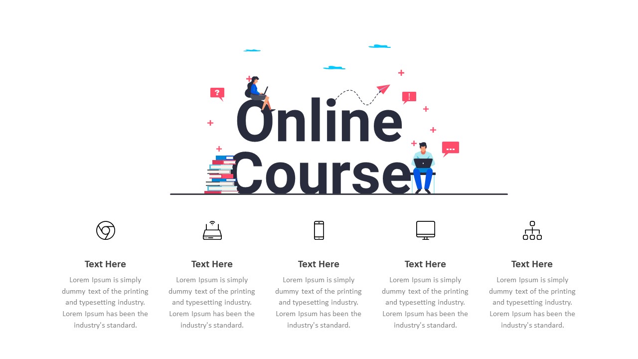 Online Course PowerPoint Template