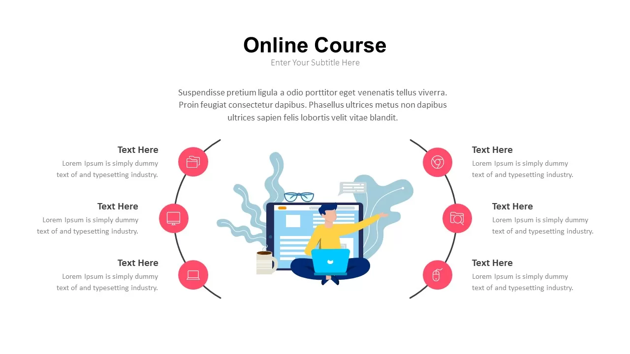 online education powerpoint template