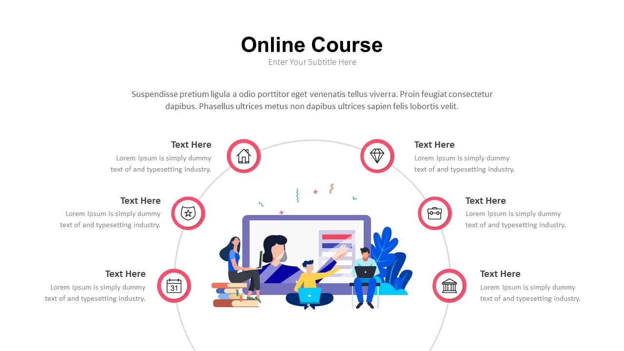 online training powerpoint template