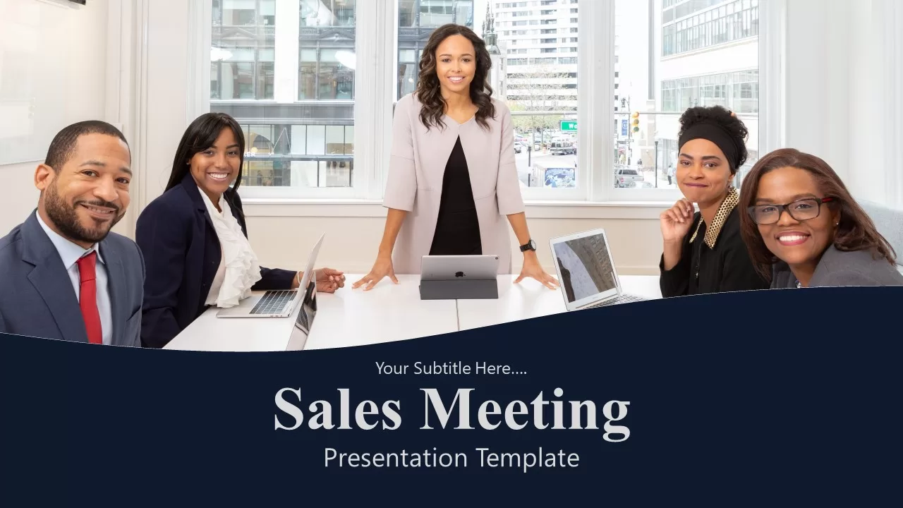 Sales Meeting PowerPoint Template