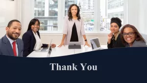 thank you slide sales meeting powerpoint business presentation